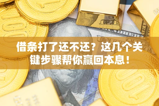 济南借条打了还不还？这几个关键步骤帮你赢回本息！