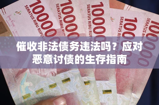 济南催收非法债务违法吗？应对恶意讨债的生存指南