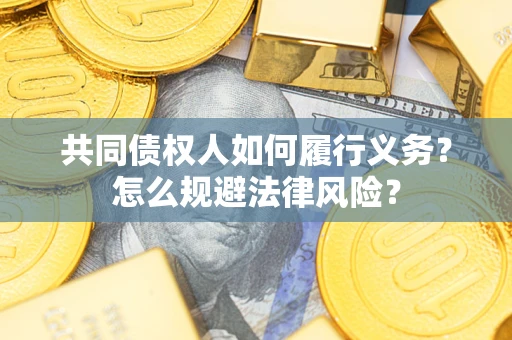 济南共同债权人如何履行义务？怎么规避法律风险？